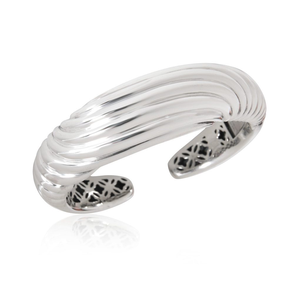 David Yurman Sculpted Cuff in Sterling Silver - Picture 3 of 4